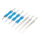 7pcs Stainless Steel Comb Picks Lock Opener Locksmith Tools 7pcs Stainless Steel Comb Picks Lock Opener Locksmith Tools