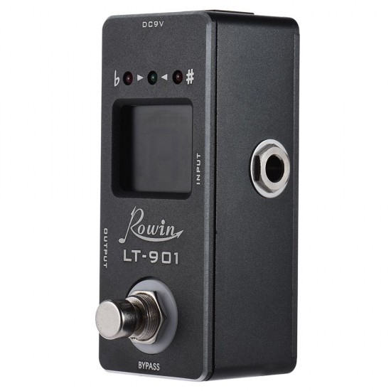 Mini Chromatic Guitar Tuner Pedal Effect True Bypass LCD Display Mini Chromatic Guitar Tuner Pedal Effect True Bypass LCD Display