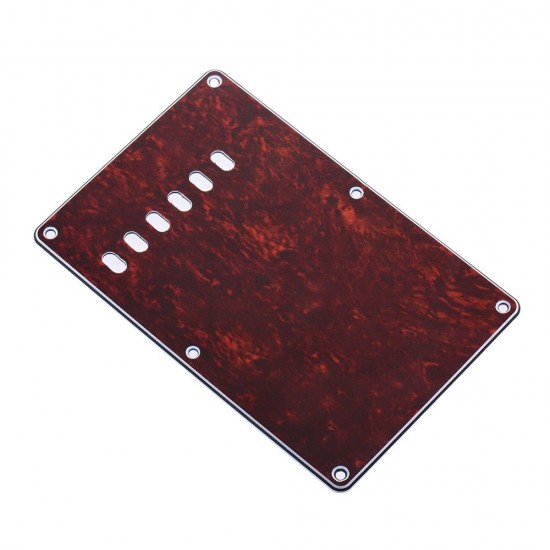 Pickguard Back Plate Tremolo Cavity Cover Vintage Style Backplate for Stratocaster Strat ST Standard Modern Style Electric Guitar 4Ply Pickguard Back Plate Tremolo Cavity Cover Vintage Style Backplate for Stratocaster Strat ST Standard Modern Style Electric Guitar 4Ply