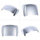 Chrome Plated Short Steel Bridge Cover Protector for Jazz Bass Electric Bass Guitar Part Replacement Chrome Plated Short Steel Bridge Cover Protector for Jazz Bass Electric Bass Guitar Part Replacement
