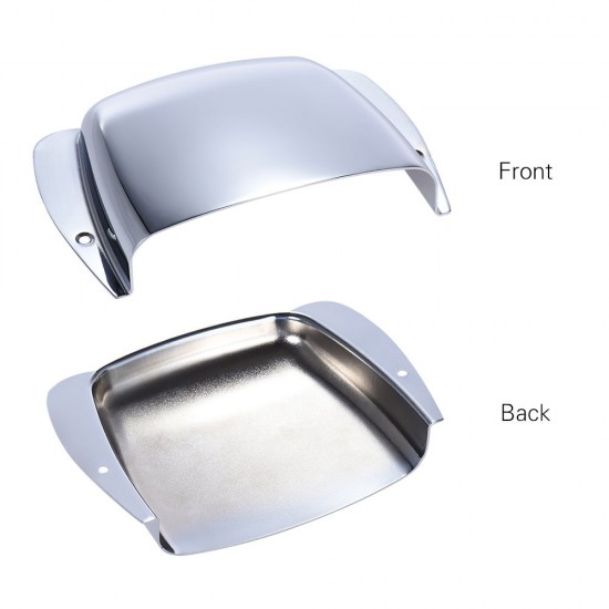 Chrome Plated Short Steel Bridge Cover Protector for Jazz Bass Electric Bass Guitar Part Replacement Chrome Plated Short Steel Bridge Cover Protector for Jazz Bass Electric Bass Guitar Part Replacement