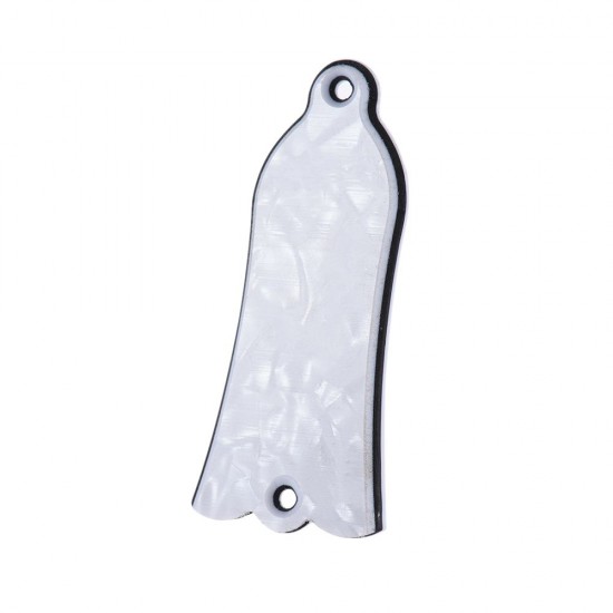2 Holes Bell-shaped Truss Rod Cover Plate Scroll Plate for LP SG Flying V ES Guitar 3 Colors for Option 2 Holes Bell-shaped Truss Rod Cover Plate Scroll Plate for LP SG Flying V ES Guitar 3 Colors for Option