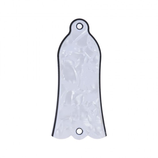 2 Holes Bell-shaped Truss Rod Cover Plate Scroll Plate for LP SG Flying V ES Guitar 3 Colors for Option 2 Holes Bell-shaped Truss Rod Cover Plate Scroll Plate for LP SG Flying V ES Guitar 3 Colors for Option