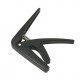 Professional Single-handed Quick-replaceable Ukelele Capo Plastic Steel Black Professional Single-handed Quick-replaceable Ukelele Capo Plastic Steel Black