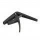 Professional Single-handed Quick-replaceable Ukelele Capo Plastic Steel Black Professional Single-handed Quick-replaceable Ukelele Capo Plastic Steel Black