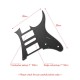 HSH Electric Guitar Pickguard PVC Pick Guard Scratch for Ibanez g250 Guitar Replacement Black 1 Ply HSH Electric Guitar Pickguard PVC Pick Guard Scratch for Ibanez g250 Guitar Replacement Black 1 Ply