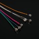 6pcs/Set Rainbow Colors Colorful Acoustic Guitar Strings Musical Instruments Replacement Steel Chord Wire 6pcs/Set Rainbow Colors Colorful Acoustic Guitar Strings Musical Instruments Replacement Steel Chord Wire