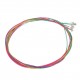 6pcs/Set Rainbow Colors Colorful Acoustic Guitar Strings Musical Instruments Replacement Steel Chord Wire 6pcs/Set Rainbow Colors Colorful Acoustic Guitar Strings Musical Instruments Replacement Steel Chord Wire