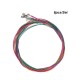 6pcs/Set Rainbow Colors Colorful Acoustic Guitar Strings Musical Instruments Replacement Steel Chord Wire 6pcs/Set Rainbow Colors Colorful Acoustic Guitar Strings Musical Instruments Replacement Steel Chord Wire