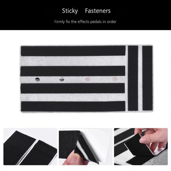 Big Size Guitar Effects Pedal Board Sturdy PE Plastic Guitar Pedalboard Case with Sticking Tape Guitar Pedals Accessories Big Size Guitar Effects Pedal Board Sturdy PE Plastic Guitar Pedalboard Case with Sticking Tape Guitar Pedals Accessories
