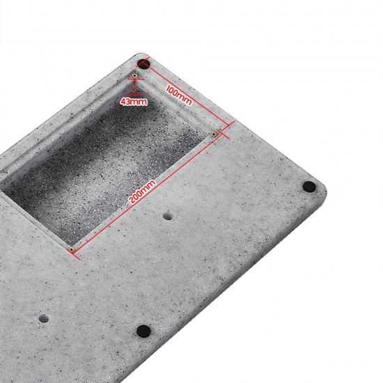Big Size Guitar Effects Pedal Board Sturdy PE Plastic Guitar Pedalboard Case with Sticking Tape Guitar Pedals Accessories Big Size Guitar Effects Pedal Board Sturdy PE Plastic Guitar Pedalboard Case with Sticking Tape Guitar Pedals Accessories