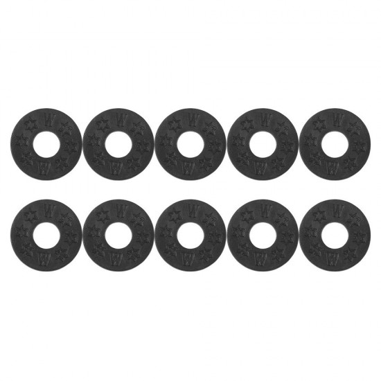 10pcs Guitar Strap Locks Blocks Anti-slip Rubber Material Guitar Parts Accessories for Acoustic/ Electric Guitars Bass 10pcs Guitar Strap Locks Blocks Anti-slip Rubber Material Guitar Parts Accessories for Acoustic/ Electric Guitars Bass
