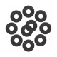 10pcs Guitar Strap Locks Blocks Anti-slip Rubber Material Guitar Parts Accessories for Acoustic/ Electric Guitars Bass 10pcs Guitar Strap Locks Blocks Anti-slip Rubber Material Guitar Parts Accessories for Acoustic/ Electric Guitars Bass