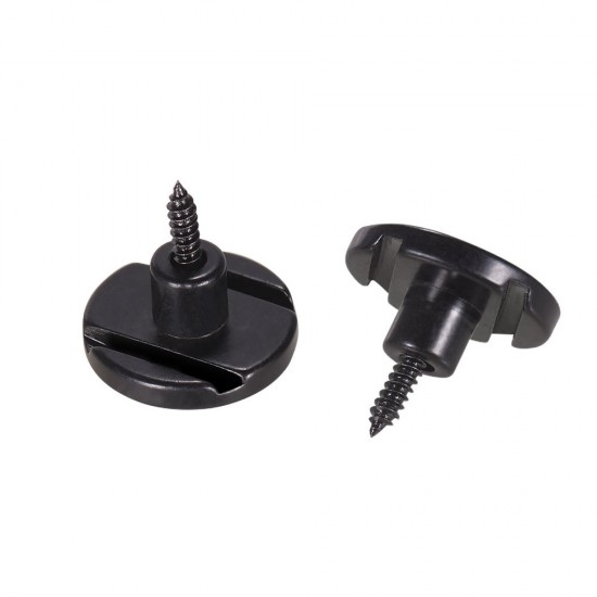 2pcs Electric Bass String Retainers Bass Guitar Replacement Parts Accessories with Mounting Screws 2pcs Electric Bass String Retainers Bass Guitar Replacement Parts Accessories with Mounting Screws