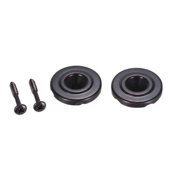 2pcs Electric Bass String Retainers Bass Guitar Replacement Parts Accessories with Mounting Screws 2pcs Electric Bass String Retainers Bass Guitar Replacement Parts Accessories with Mounting Screws