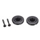 2pcs Electric Bass String Retainers Bass Guitar Replacement Parts Accessories with Mounting Screws 2pcs Electric Bass String Retainers Bass Guitar Replacement Parts Accessories with Mounting Screws