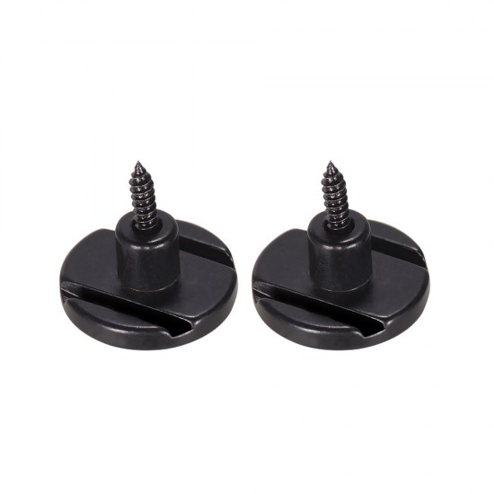 2pcs Electric Bass String Retainers Bass Guitar Replacement Parts Accessories with Mounting Screws 2pcs Electric Bass String Retainers Bass Guitar Replacement Parts Accessories with Mounting Screws