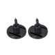 2pcs Electric Bass String Retainers Bass Guitar Replacement Parts Accessories with Mounting Screws 2pcs Electric Bass String Retainers Bass Guitar Replacement Parts Accessories with Mounting Screws