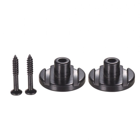 2pcs Electric Bass String Retainers Bass Guitar Replacement Parts Accessories with Mounting Screws 2pcs Electric Bass String Retainers Bass Guitar Replacement Parts Accessories with Mounting Screws