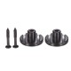 2pcs Electric Bass String Retainers Bass Guitar Replacement Parts Accessories with Mounting Screws 2pcs Electric Bass String Retainers Bass Guitar Replacement Parts Accessories with Mounting Screws