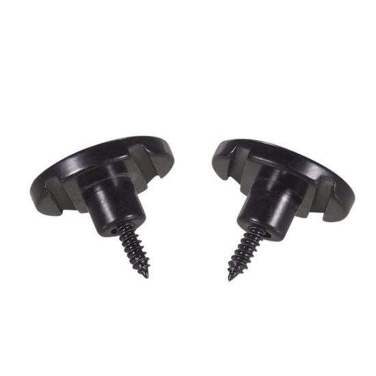 2pcs Electric Bass String Retainers Bass Guitar Replacement Parts Accessories with Mounting Screws 2pcs Electric Bass String Retainers Bass Guitar Replacement Parts Accessories with Mounting Screws