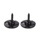 Electric Bass String Retainer Round Shape Bass Guitar Replacement Parts Accessories with Mounting Screws, Pack of 2pcs Electric Bass String Retainer Round Shape Bass Guitar Replacement Parts Accessories with Mounting Screws, Pack of 2pcs
