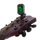 Digital Tuner Clip-On Design LCD Display Vibration Tuning for Chromatic/ Guitar/ Bass/ Violin/ Ukulele Digital Tuner Clip-On Design LCD Display Vibration Tuning for Chromatic/ Guitar/ Bass/ Violin/ Ukulele