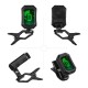Digital Tuner Clip-On Design LCD Display Vibration Tuning for Chromatic/ Guitar/ Bass/ Violin/ Ukulele Digital Tuner Clip-On Design LCD Display Vibration Tuning for Chromatic/ Guitar/ Bass/ Violin/ Ukulele