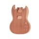 Unfinished Guitar Body Mahogany Wood Blank Guitar Barrel Electric Guitars DIY Parts Unfinished Guitar Body Mahogany Wood Blank Guitar Barrel Electric Guitars DIY Parts