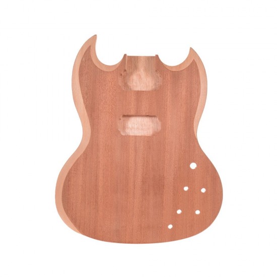 Unfinished Guitar Body Mahogany Wood Blank Guitar Barrel Electric Guitars DIY Parts Unfinished Guitar Body Mahogany Wood Blank Guitar Barrel Electric Guitars DIY Parts