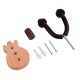 Guitar Wall Mount Hanger Solid Wood Guitar Hanger Wall Hook Holder Stand with Metal Steadying Bars for Acoustic Electric Guitar Bass Ukulele Guitar Wall Mount Hanger Solid Wood Guitar Hanger Wall Hook Holder Stand with Metal Steadying Bars for Acoustic Electric Guitar Bass Ukulele