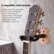 Guitar Wall Mount Hanger Solid Wood Guitar Hanger Wall Hook Holder Stand with Metal Steadying Bars for Acoustic Electric Guitar Bass Ukulele Guitar Wall Mount Hanger Solid Wood Guitar Hanger Wall Hook Holder Stand with Metal Steadying Bars for Acoustic Electric Guitar Bass Ukulele