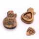 2 Pcs Wooden Guitar Picks with Box Wood Picks for Acoustic Electric Guitars Plectrum Bass Ukulele Musical Instrument Tool 2 Pcs Wooden Guitar Picks with Box Wood Picks for Acoustic Electric Guitars Plectrum Bass Ukulele Musical Instrument Tool