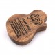2 Pcs Wooden Guitar Picks with Box Wood Picks for Acoustic Electric Guitars Plectrum Bass Ukulele Musical Instrument Tool 2 Pcs Wooden Guitar Picks with Box Wood Picks for Acoustic Electric Guitars Plectrum Bass Ukulele Musical Instrument Tool