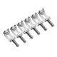 Electric Guitar Bridge Saddles With Wrench Electric Guitar Replacement Parts for ST Guitar 6Pcs Electric Guitar Bridge Saddles With Wrench Electric Guitar Replacement Parts for ST Guitar 6Pcs