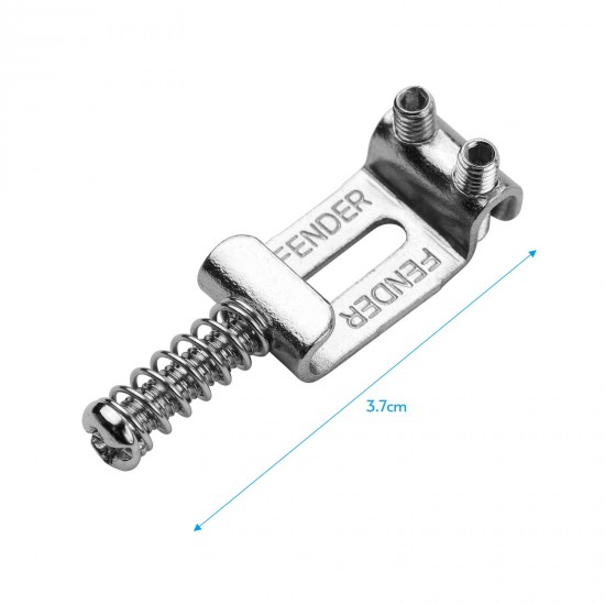 Electric Guitar Bridge Saddles With Wrench Electric Guitar Replacement Parts for ST Guitar 6Pcs Electric Guitar Bridge Saddles With Wrench Electric Guitar Replacement Parts for ST Guitar 6Pcs