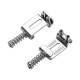 Electric Guitar Bridge Saddles With Wrench Electric Guitar Replacement Parts for ST Guitar 6Pcs Electric Guitar Bridge Saddles With Wrench Electric Guitar Replacement Parts for ST Guitar 6Pcs