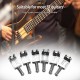 Electric Guitar Bridge Saddles With Wrench Electric Guitar Replacement Parts for ST Guitar 6Pcs Electric Guitar Bridge Saddles With Wrench Electric Guitar Replacement Parts for ST Guitar 6Pcs
