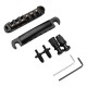 Guitar Roller Saddle Bridge Tailpiece Set with Studs/Wrenches Replacement for LP Electric Guitars Guitar Roller Saddle Bridge Tailpiece Set with Studs/Wrenches Replacement for LP Electric Guitars