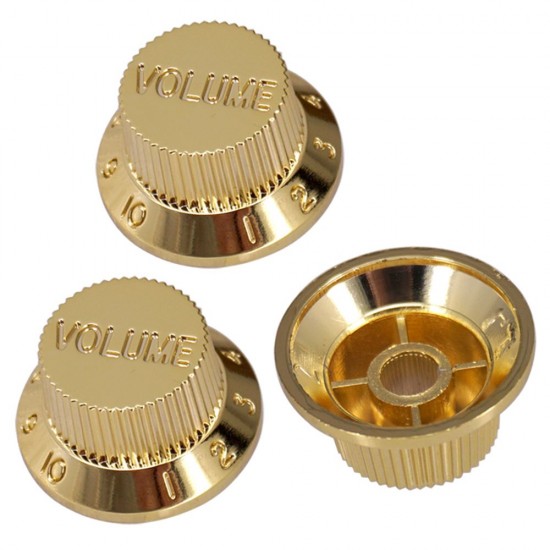 Electric Guitar Tone Volume Control Knobs 1 Volume/ 2 Tone Kit for ST/SQ Electric Guitar Electric Guitar Tone Volume Control Knobs 1 Volume/ 2 Tone Kit for ST/SQ Electric Guitar