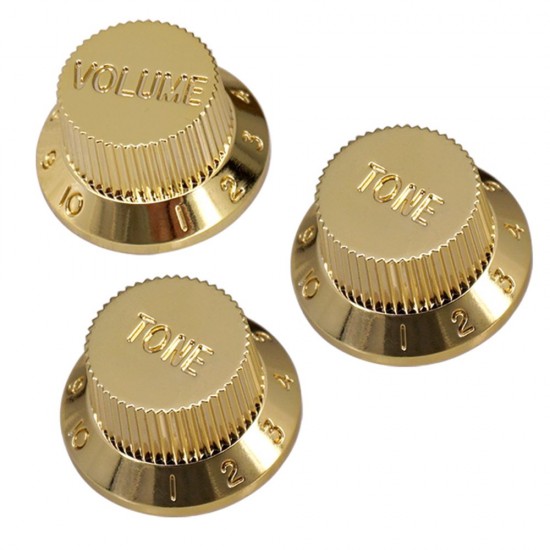 Electric Guitar Tone Volume Control Knobs 1 Volume/ 2 Tone Kit for ST/SQ Electric Guitar Electric Guitar Tone Volume Control Knobs 1 Volume/ 2 Tone Kit for ST/SQ Electric Guitar