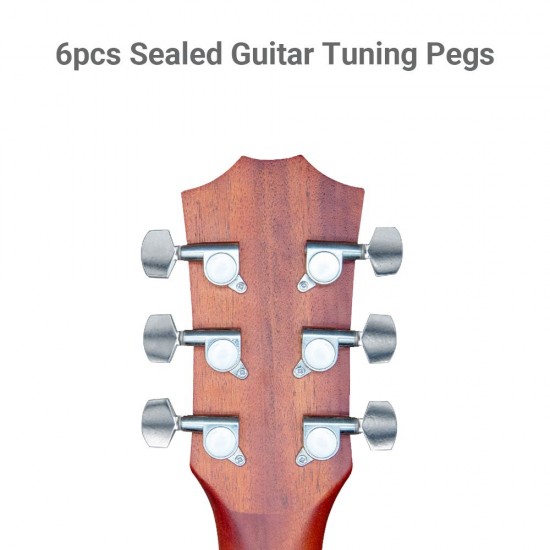 6pcs Sealed Guitar String Pegs Locking Tuners 3L3R Tuning Pegs String Tuners Electric Acoustic Guitar Tuner Machine Heads Knobs 3 Left 3 Right 6pcs Sealed Guitar String Pegs Locking Tuners 3L3R Tuning Pegs String Tuners Electric Acoustic Guitar Tuner Machine Heads Knobs 3 Left 3 Right