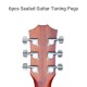 6pcs Sealed Guitar String Pegs Locking Tuners 3L3R Tuning Pegs String Tuners Electric Acoustic Guitar Tuner Machine Heads Knobs 3 Left 3 Right 6pcs Sealed Guitar String Pegs Locking Tuners 3L3R Tuning Pegs String Tuners Electric Acoustic Guitar Tuner Machine Heads Knobs 3 Left 3 Right