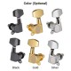 6pcs Sealed Guitar String Pegs Locking Tuners 3L3R Tuning Pegs String Tuners Electric Acoustic Guitar Tuner Machine Heads Knobs 3 Left 3 Right 6pcs Sealed Guitar String Pegs Locking Tuners 3L3R Tuning Pegs String Tuners Electric Acoustic Guitar Tuner Machine Heads Knobs 3 Left 3 Right