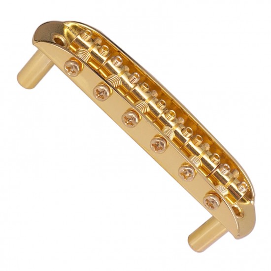 Electric Guitar Bridge Compatible with JM Series, Guitar Tailpiece Chrome Roller Saddles with 2 Screw Sleeves & 1.5mm Hexagonal Wrench Electric Guitar Bridge Compatible with JM Series, Guitar Tailpiece Chrome Roller Saddles with 2 Screw Sleeves & 1.5mm Hexagonal Wrench