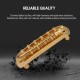 Electric Guitar Bridge Compatible with JM Series, Guitar Tailpiece Chrome Roller Saddles with 2 Screw Sleeves & 1.5mm Hexagonal Wrench Electric Guitar Bridge Compatible with JM Series, Guitar Tailpiece Chrome Roller Saddles with 2 Screw Sleeves & 1.5mm Hexagonal Wrench
