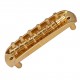 Electric Guitar Bridge Compatible with JM Series, Guitar Tailpiece Chrome Roller Saddles with 2 Screw Sleeves & 1.5mm Hexagonal Wrench Electric Guitar Bridge Compatible with JM Series, Guitar Tailpiece Chrome Roller Saddles with 2 Screw Sleeves & 1.5mm Hexagonal Wrench