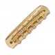 Electric Guitar Bridge Compatible with JM Series, Guitar Tailpiece Chrome Roller Saddles with 2 Screw Sleeves & 1.5mm Hexagonal Wrench Electric Guitar Bridge Compatible with JM Series, Guitar Tailpiece Chrome Roller Saddles with 2 Screw Sleeves & 1.5mm Hexagonal Wrench