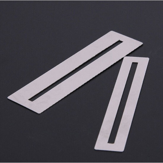 Stainless Steel Guitar Fret Polishing File Guitars Frets Leveling Ruler Fret Polishing Protection Gasket Guitar Repairing Tool Stainless Steel Guitar Fret Polishing File Guitars Frets Leveling Ruler Fret Polishing Protection Gasket Guitar Repairing Tool