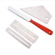Stainless Steel Guitar Fret Polishing File Guitars Frets Leveling Ruler Fret Polishing Protection Gasket Guitar Repairing Tool Stainless Steel Guitar Fret Polishing File Guitars Frets Leveling Ruler Fret Polishing Protection Gasket Guitar Repairing Tool